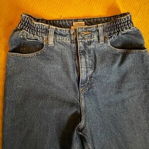 LL bean women’s high waist jeans